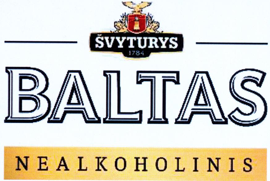 Prekės ženklas: ŠVYTURYS 1784 BALTAS NEALKOHOLINIS